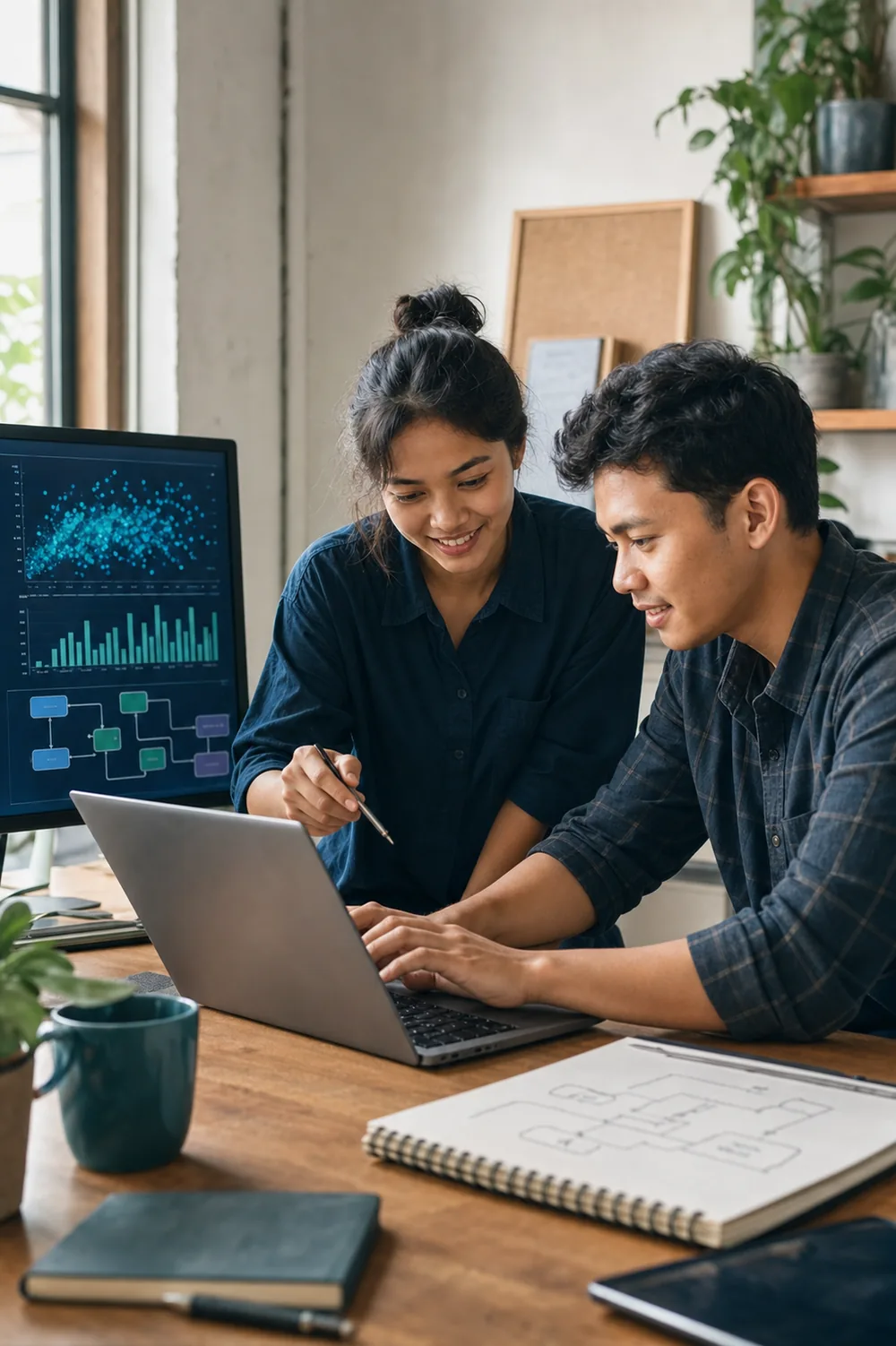 20byte AI and automation specialists reviewing data workflows